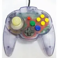 NINTENDO64 - Video Game Accessories - Game Controller (ホリパッドミニ64(スウィートパープル)) - No Box No Manual