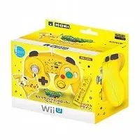 WiiU - Video Game Accessories - Game Controller (クラシックコントローラー for WiiU ピカチュウ(WiiU/Wii用)) - No Box No Manual