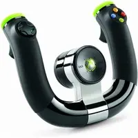 Xbox 360 - Game Controller - Video Game Accessories (ワイヤレス スピード ホイール)