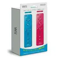 Wii - Game Controller - Video Game Accessories (Wiiリモコンプラス 2個セット)