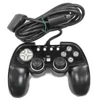PlayStation 2 - Game Controller - Video Game Accessories (アナログ連射コントローラ 光 [LIGHT＆BLACK])
