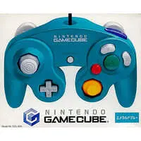 NINTENDO GAMECUBE - Video Game Accessories - Game Controller (ゲームキューブ専用コントローラ (エメラルドブルー)) - No Box No Manual