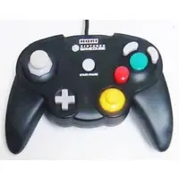 NINTENDO GAMECUBE - Game Controller - Video Game Accessories (ホリパッドキューブ(クリアブラック))