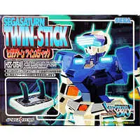 SEGA SATURN - Video Game Accessories - Game Controller (セガサターン ツインスティック) - No Box No Manual