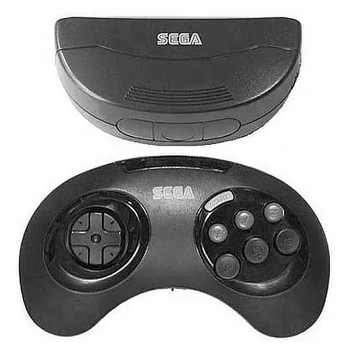 MEGA DRIVE - Game Controller - Video Game Accessories (セガコードレスパッドセット)