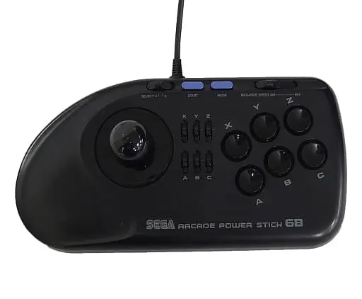 MEGA DRIVE - Game Controller - Video Game Accessories (アーケードパワースティック6B(本体単品/付属品無) (箱説なし))