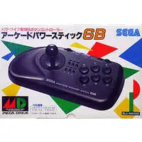 MEGA DRIVE - Video Game Accessories - Game Controller (アーケードパワースティック6B) - No Box No Manual