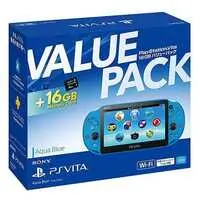 PlayStation Vita - Video Game Console (PlayStation Vita本体 バリューパック アクア・ブルー[PCHJ-10033])