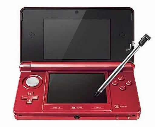 Nintendo 3DS - Video Game Console (ニンテンドー3DS本体 フレアレッド)