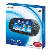 PlayStation Vita - Video Game Console (PlayStation Vita本体<<3G / Wi-Fiモデル>>(クリスタル・ブラック)[初回限定版][PCH-1100 AA01])