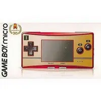 GAME BOY ADVANCE - GAME BOY micro (ゲームボーイミクロ本体 ファミコンバージョン)