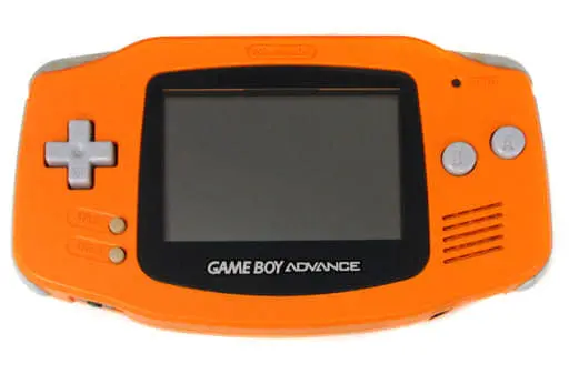 GAME BOY ADVANCE - Video Game Console (ゲームボーイアドバンス本体 オレンジ)