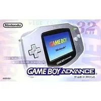 GAME BOY ADVANCE - Video Game Console (ゲームボーイアドバンス本体 シルバー)