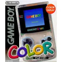 GAME BOY - GAME BOY COLOR (ゲームボーイカラー本体 クリアー)