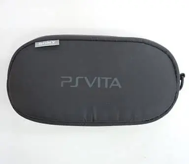 PlayStation Vita - Pouch - Video Game Accessories (トラベルポーチ(クロス＆ストラップ付)(SCE製) (状態：ポーチのみ))