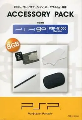 PlayStation Portable - Pouch - Memory Stick - Video Game Accessories (アクセサリーパック(メモリースティックマイクロ8GB))