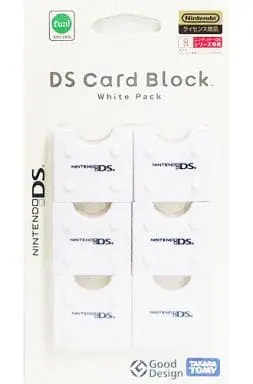 Nintendo DS - Case - Video Game Accessories (DSカードブロック ホワイトパック)