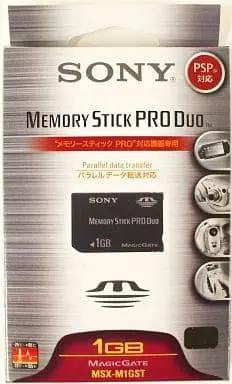 PlayStation Portable - Memory Stick - Video Game Accessories (ソニー メモリースティック PRO Duo 1G (MSX-M1GST))