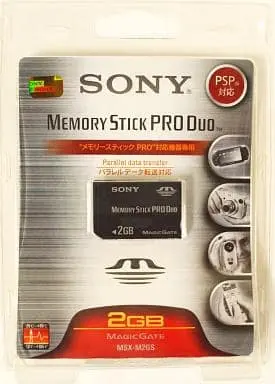 PlayStation Portable - Memory Stick - Video Game Accessories (ソニー メモリースティック PRO Duo 2GB (MSX-M2GS))