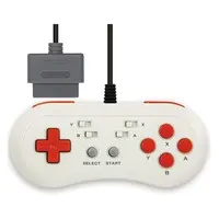 SUPER Famicom - Game Controller - Video Game Accessories (連射コントローラー16 ホワイトレッド (SFC互換機))