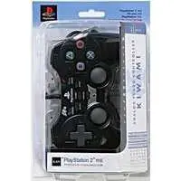 PlayStation 2 - Game Controller - Video Game Accessories (アナログ連射コントローラ 極 [ブラック])