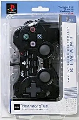 PlayStation 2 - Game Controller - Video Game Accessories (アナログ連射コントローラ 極 [ブラック])