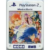 PlayStation 2 - Memory Card - Video Game Accessories - Harukanaru Toki no Naka de (Haruka: Beyond the Stream of Time)