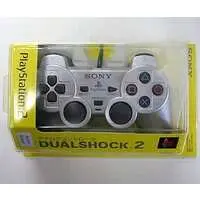 PlayStation 2 - Game Controller - Video Game Accessories (アナログコントローラ (DUAL SHOCK2) サテン・シルバー)