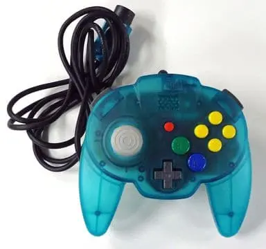 NINTENDO64 - Game Controller - Video Game Accessories (ホリパッドミニ64(オーシャンブルー))