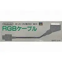 SUPER Famicom - RGB cable - Video Game Accessories (RGBケーブル(純正))