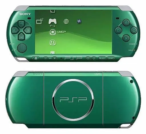 PlayStation Portable - PSP-3000 (PSP本体 スピリティッド・グリーン(PSP-3000SG))