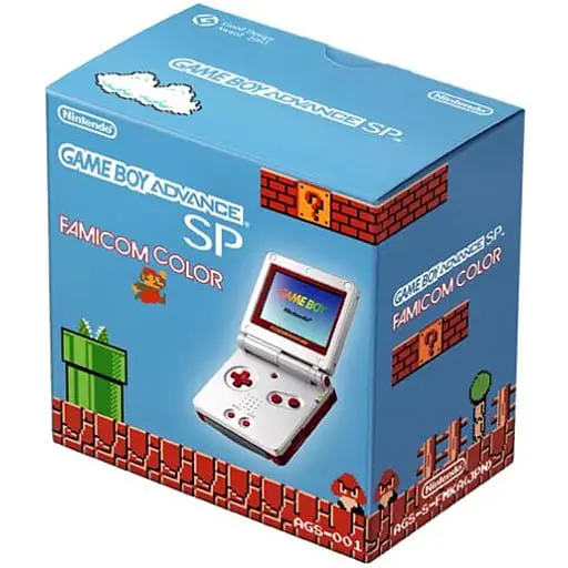 GAME BOY ADVANCE - GAME BOY ADVANCE SP (ゲームボーイアドバンスSP本体 ファミコンカラー)