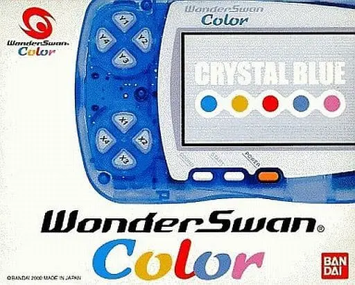 WonderSwan - Wonder Swan Color (ワンダースワンカラー本体 クリスタルブルー)