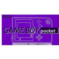 GAME BOY - GAME BOY pocket (ゲームボーイポケット本体 クリアパープル)
