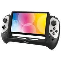 Nintendo Switch - Game Controller - Video Game Accessories (2ndステーションコントローラ ブラック＆ホワイト (Switch 有機EL用))