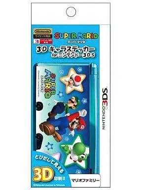 Nintendo 3DS - Video Game Accessories (3Dキャラステッカー for ニンテンドー3DS マリオファミリー)