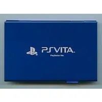 PlayStation Vita - Case - Video Game Accessories (メタルカードケース5+2 ブルー)