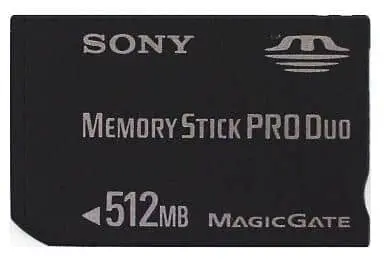 PlayStation Portable - Memory Stick - Video Game Accessories (メモリースティック PRO Duo 512MB [MSX-M512S])