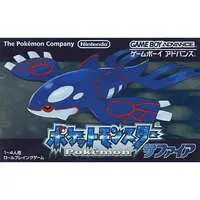 GAME BOY ADVANCE - Pokémon Sapphire