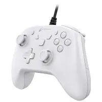 Nintendo Switch - Game Controller - Video Game Accessories (ゲーミングコントローラー HG smart 有線タイプ ホワイト)