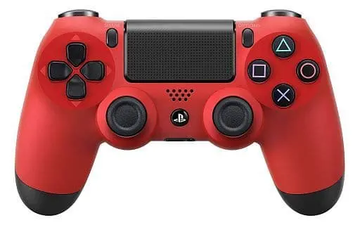 PlayStation 4 - Game Controller - Video Game Accessories (ワイヤレスコントローラー[DUALSHOCK4] マグマ・レッド)