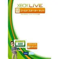 Xbox 360 - Video Game Accessories (Xbox Live12ヶ月ゴールドスターターキット)