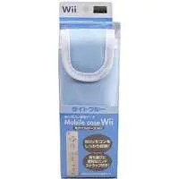 Wii - Case - Video Game Accessories (モバイルケースWii (ライトブルー))