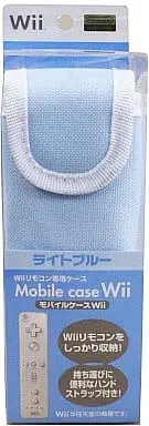 Wii - Case - Video Game Accessories (モバイルケースWii (ライトブルー))