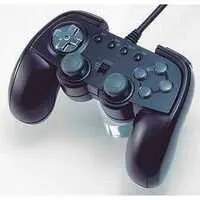 PlayStation 2 - Game Controller - Video Game Accessories (アナログ連射コントローラ2 ダークブラック)