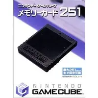 NINTENDO GAMECUBE - Memory Card - Video Game Accessories (メモリーカード251)