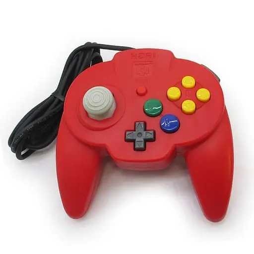 NINTENDO64 - Game Controller - Video Game Accessories (ホリパッドミニ64(レッド))