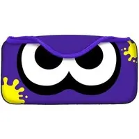 Nintendo Switch - Pouch - Video Game Accessories (クイックポーチ コレクション (イカ：ライトブルー))