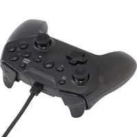Nintendo Switch - Game Controller - Video Game Accessories (ジャイロコントローラ有線タイプ (ブラック))