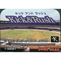 GAME GEAR - KICK＆RUSH